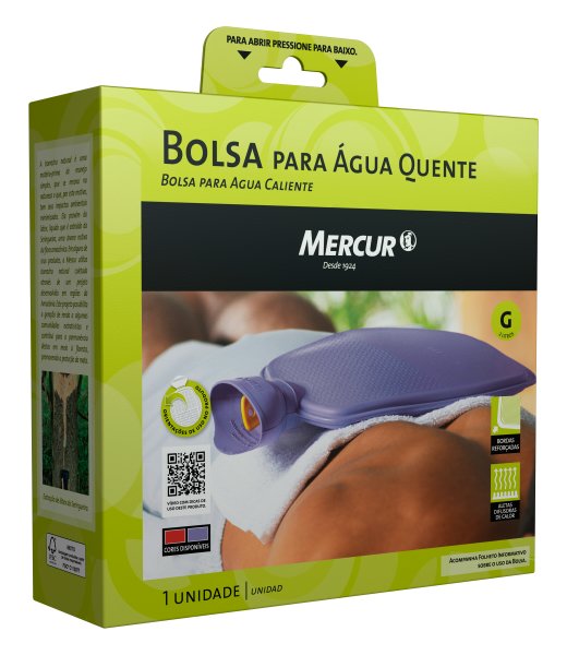 bolsa agua quente - p - bordo - mercur