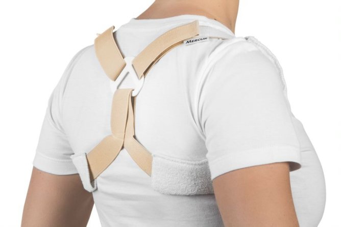 corretor postural em 8 (p, m) - 76 a 96 cm - mercur