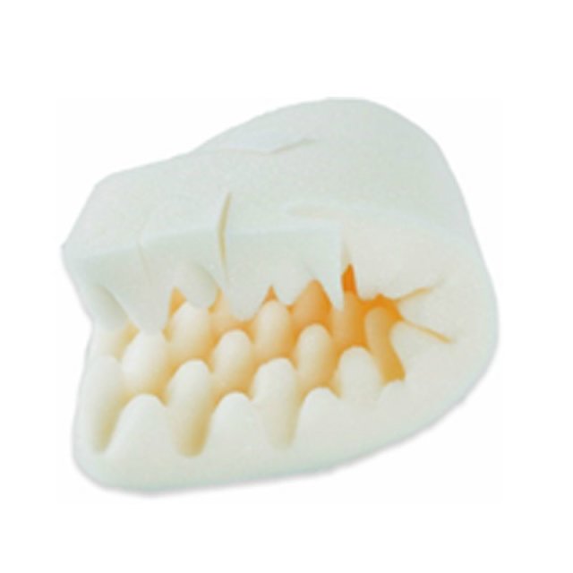 conforto ortopedico de espuma tipo caixa de ovo para  calcanhar - espumabraz