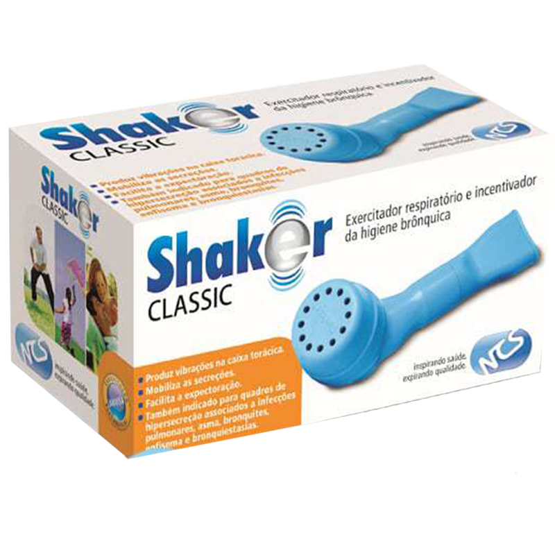 shaker classic - incentivador da higiene bronquica - ncs